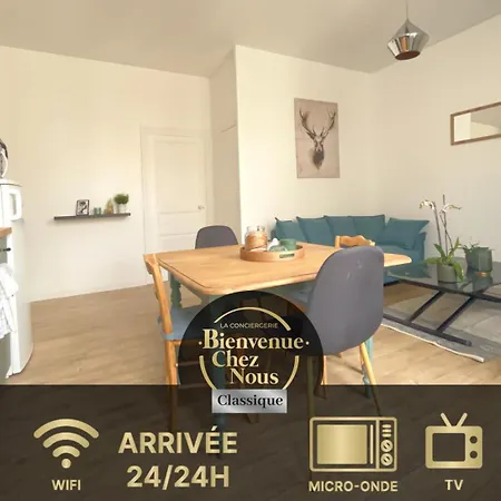 Le Vichatel - Charmant T3 En Centre Proche De Place Gaillard Apartment *